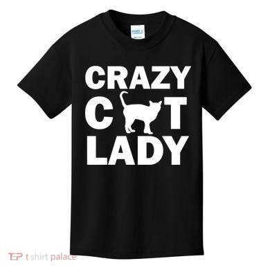 Crazy Cat Lady Kids T-Shirt