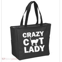 Crazy Cat Lady Tote Bag thumb 2