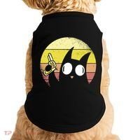 Crazy Cat Retro Sunset Doggie Tank thumb 0