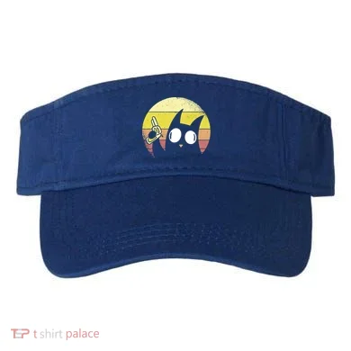 Crazy Cat Retro Sunset Visor