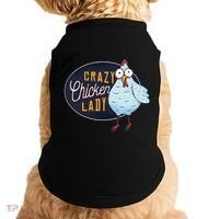 Crazy Chicken Lady Doggie Tank thumb 0