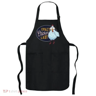 Crazy Chicken Lady Apron