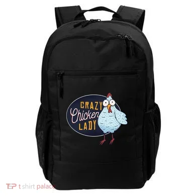 Crazy Chicken Lady Backpack