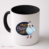 Crazy Chicken Lady Coffee Mug thumb 0