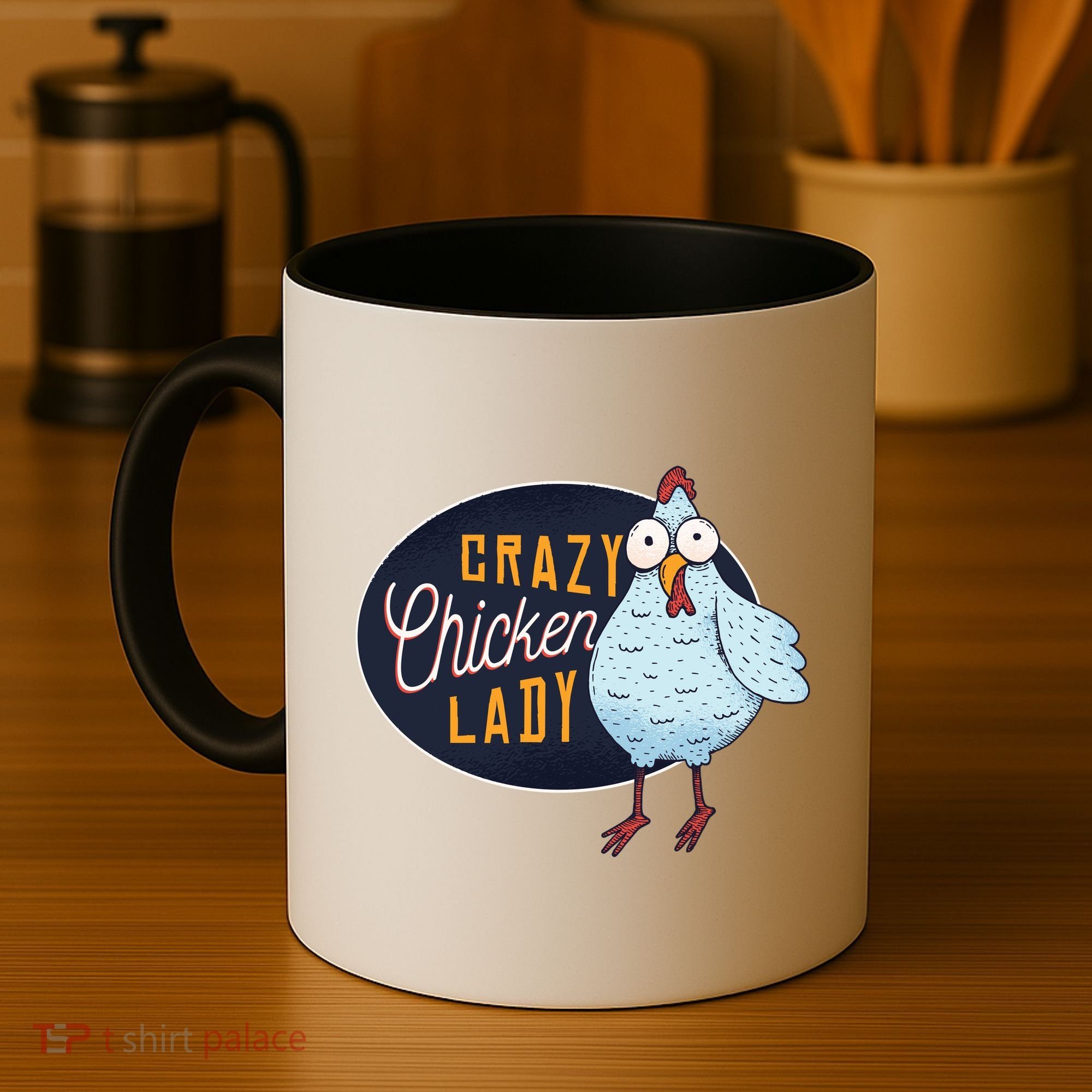 Crazy Chicken Lady Coffee Mug