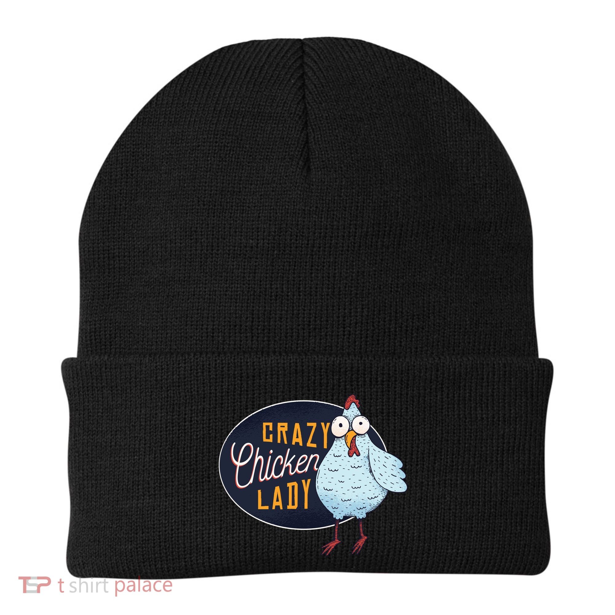 Crazy Chicken Lady Beanie