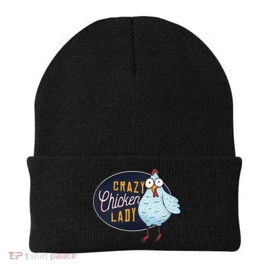 Crazy Chicken Lady Beanie