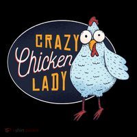 Crazy Chicken Lady Women's Hoodie thumb 2