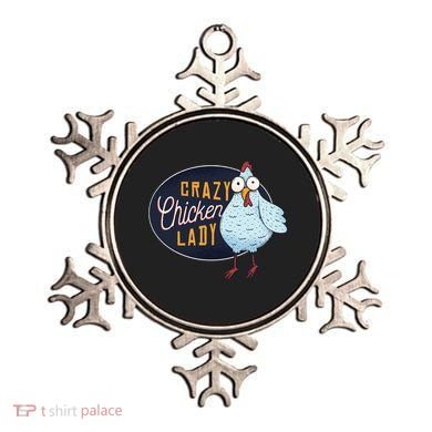 Crazy Chicken Lady Ornament