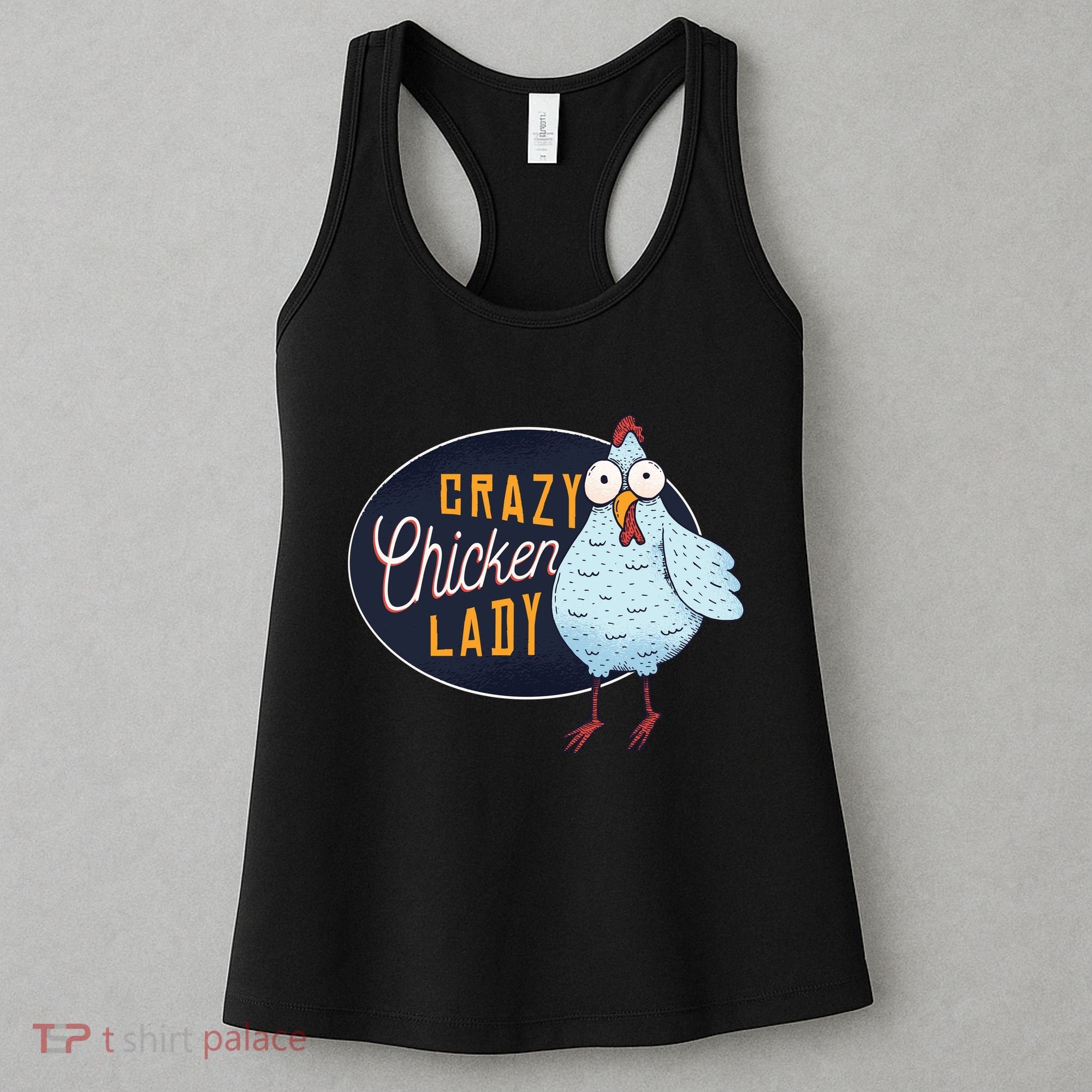 Crazy Chicken Lady Women's Tank Top