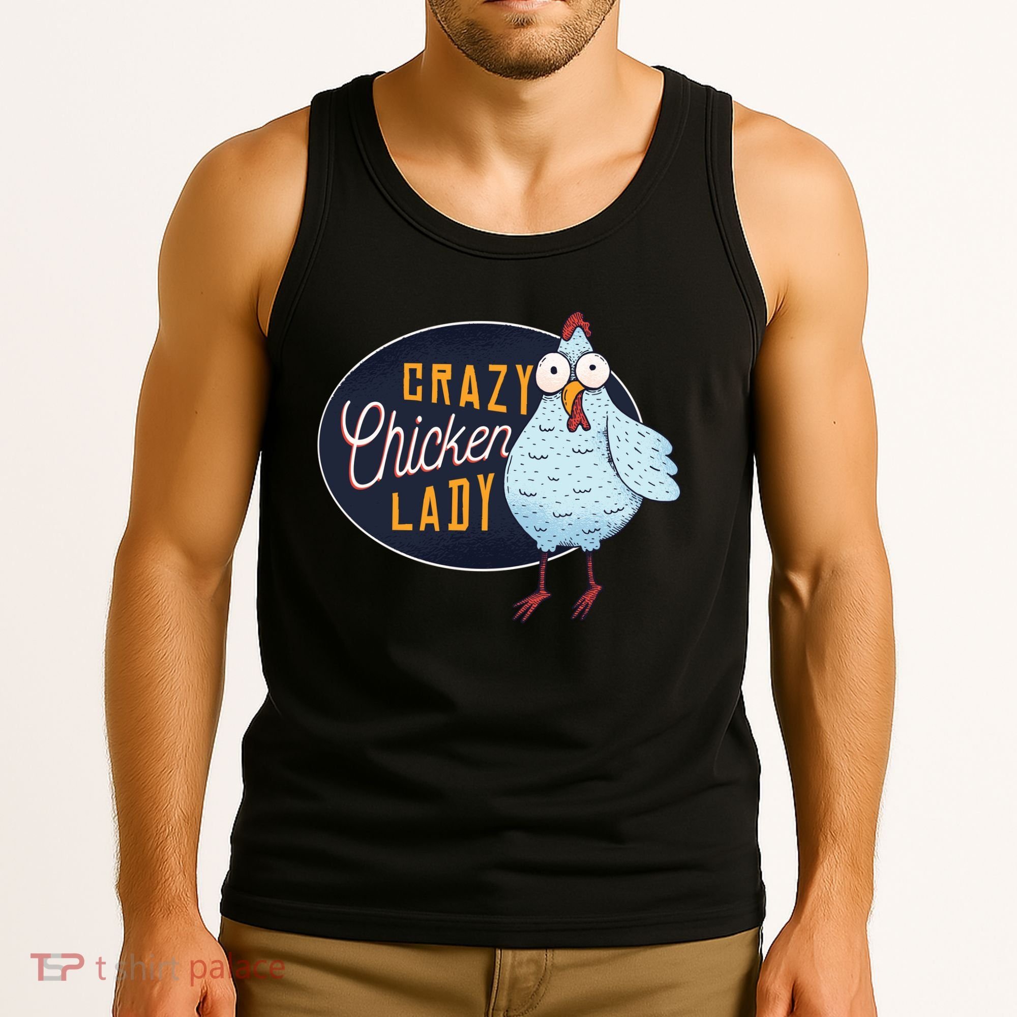 Crazy Chicken Lady Tank Top