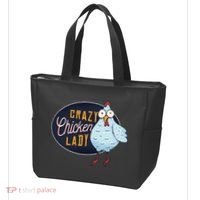 Crazy Chicken Lady Tote Bag thumb 3