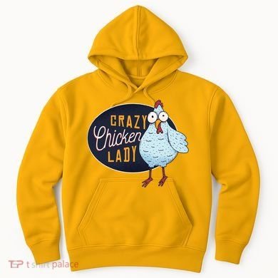 Crazy Chicken Lady Hoodie