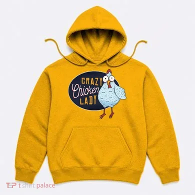Crazy Chicken Lady Hoodie