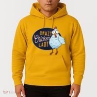 Crazy Chicken Lady Hoodie thumb 2