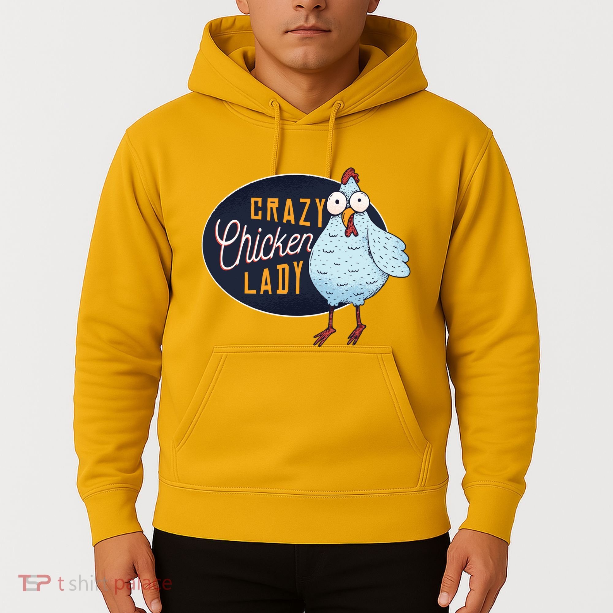 Crazy Chicken Lady Hoodie