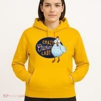 Crazy Chicken Lady Hoodie thumb 5
