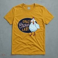 Crazy Chicken Lady T-Shirt thumb 5