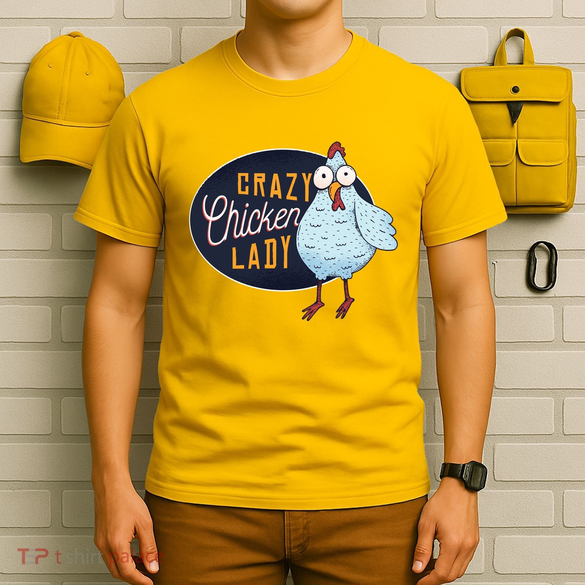 Crazy Chicken Lady T-Shirt