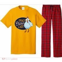 Crazy Chicken Lady Pajama Set thumb 0