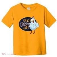 Crazy Chicken Lady Toddler T-Shirt thumb 0