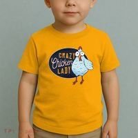 Crazy Chicken Lady Toddler T-Shirt thumb 2