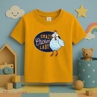 Crazy Chicken Lady Toddler T-Shirt thumb 3