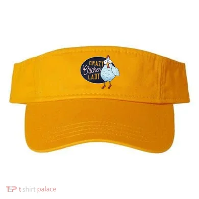 Crazy Chicken Lady Visor