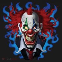 Crazy Clown Button thumb 1
