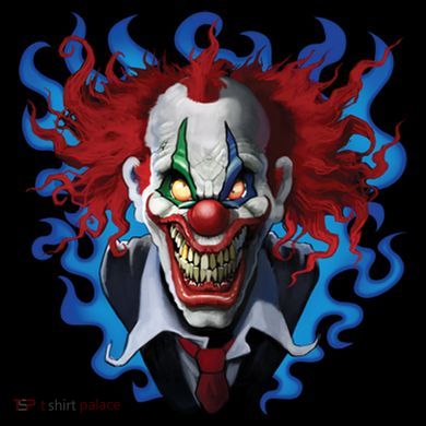Crazy Clown Tie-Dye Long Sleeve Shirt