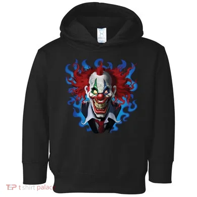 Crazy Clown Toddler Hoodie