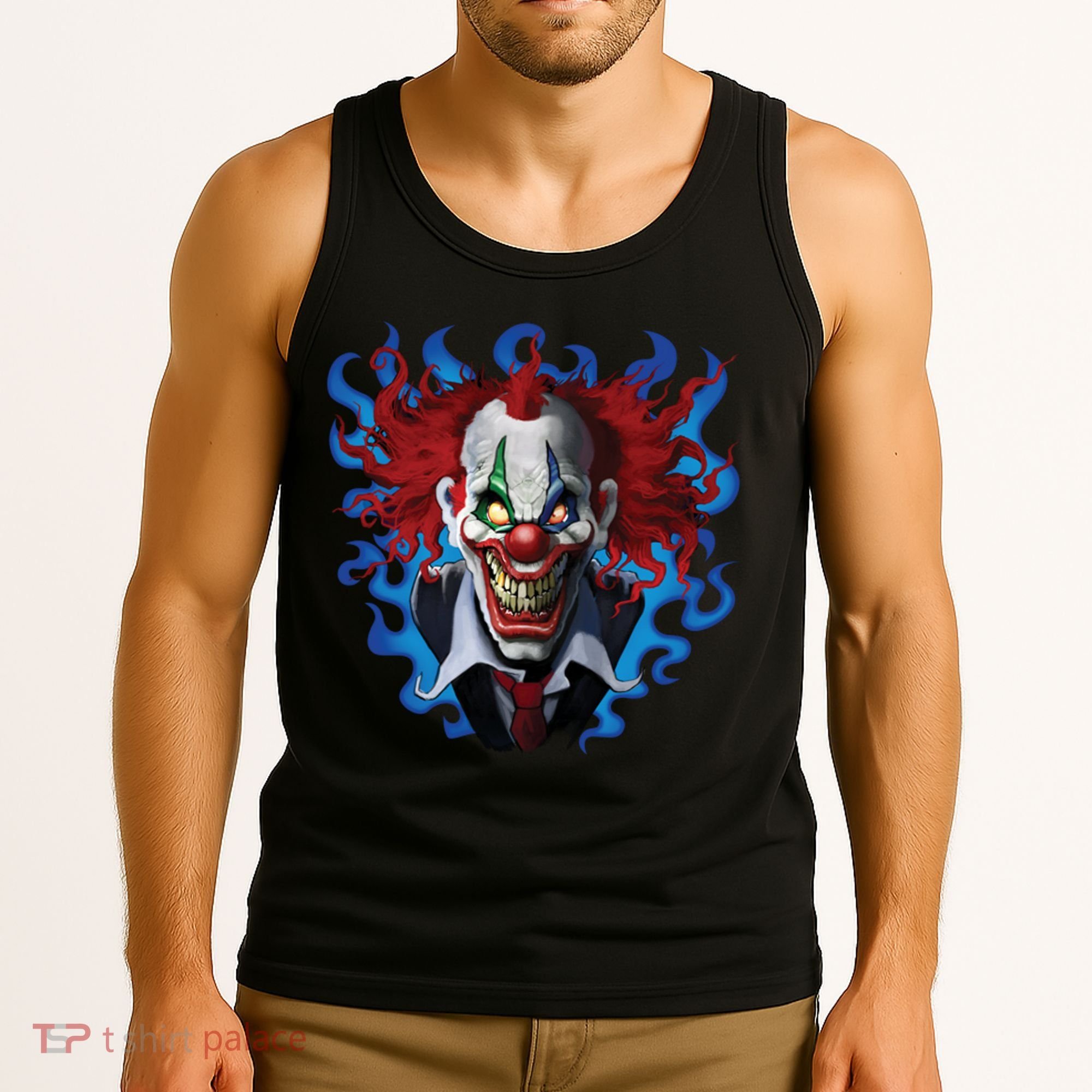 Crazy Clown Tank Top