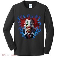 Crazy Clown Kids Long Sleeve Shirt thumb 0