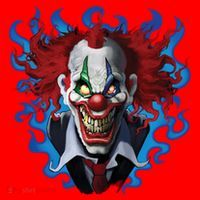Crazy Clown Santa Hat thumb 1