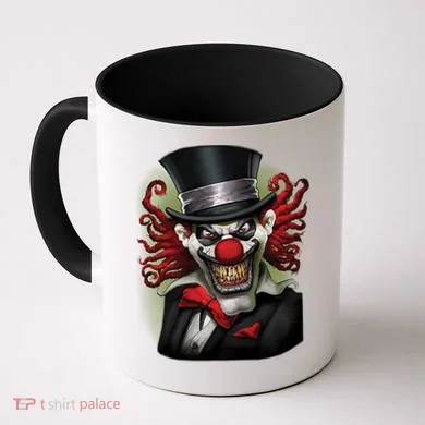 Crazy Clown Smiling Coffee Mug