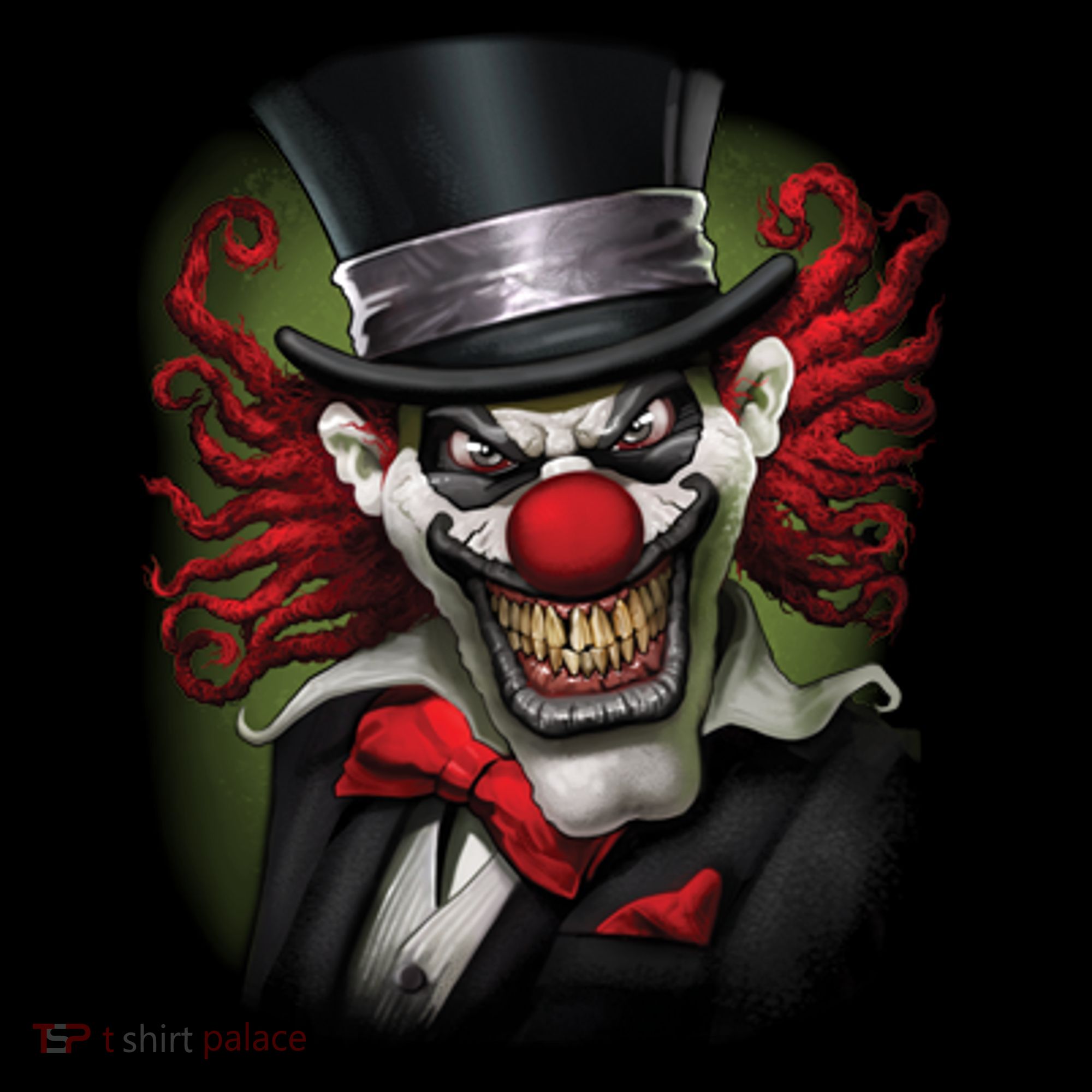Crazy Clown Smiling Visor