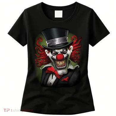 Crazy Clown Smiling Women's T-Shirt