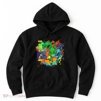 Crazy Cool Skateboarding T-Rex Hoodie thumb 0