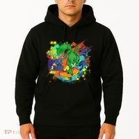 Crazy Cool Skateboarding T-Rex Hoodie thumb 2