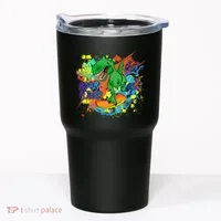 Crazy Cool Skateboarding T-Rex Tumbler thumb 0