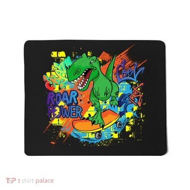 Crazy Cool Skateboarding T-Rex Mousepad