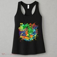 Crazy Cool Skateboarding T-Rex Women's Tank Top thumb 3