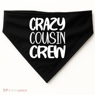 Crazy Cousin Crew USA-Made Doggie Bandana