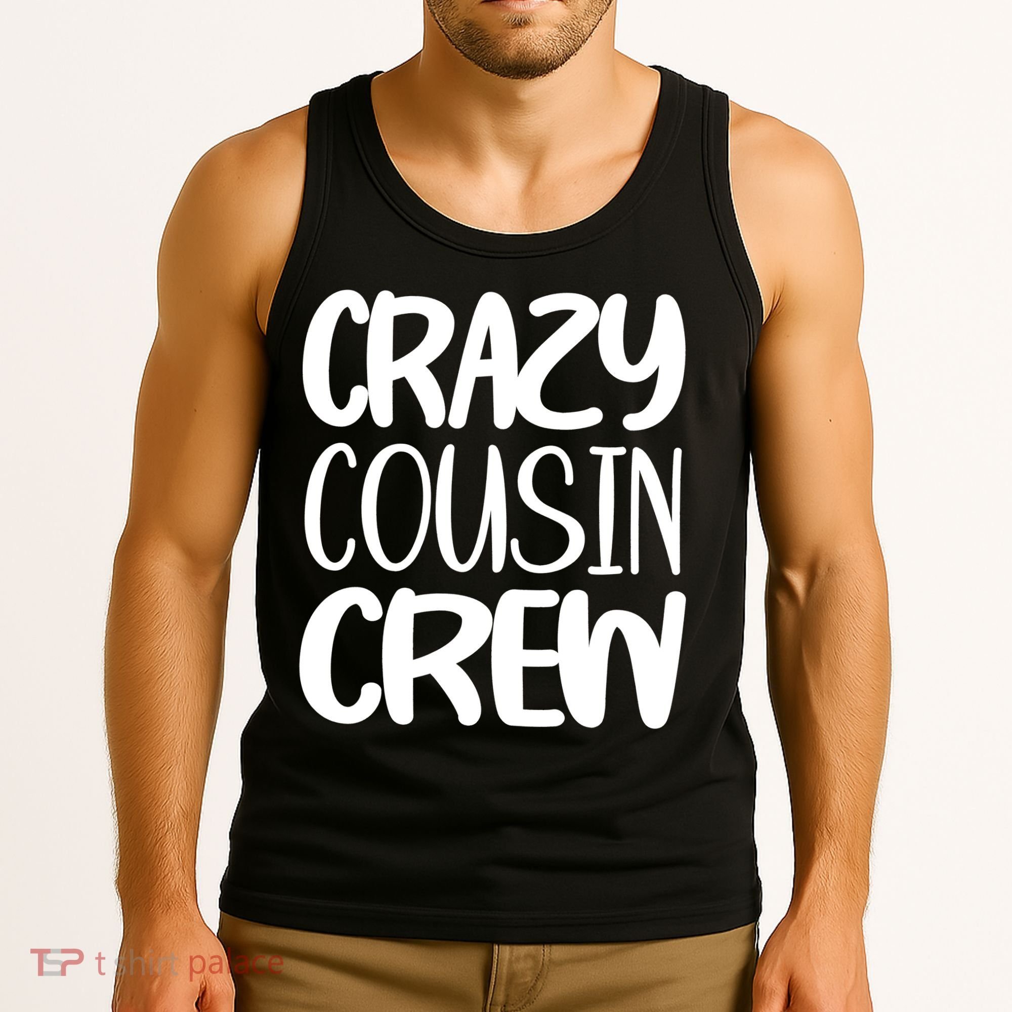 Crazy Cousin Crew Tank Top