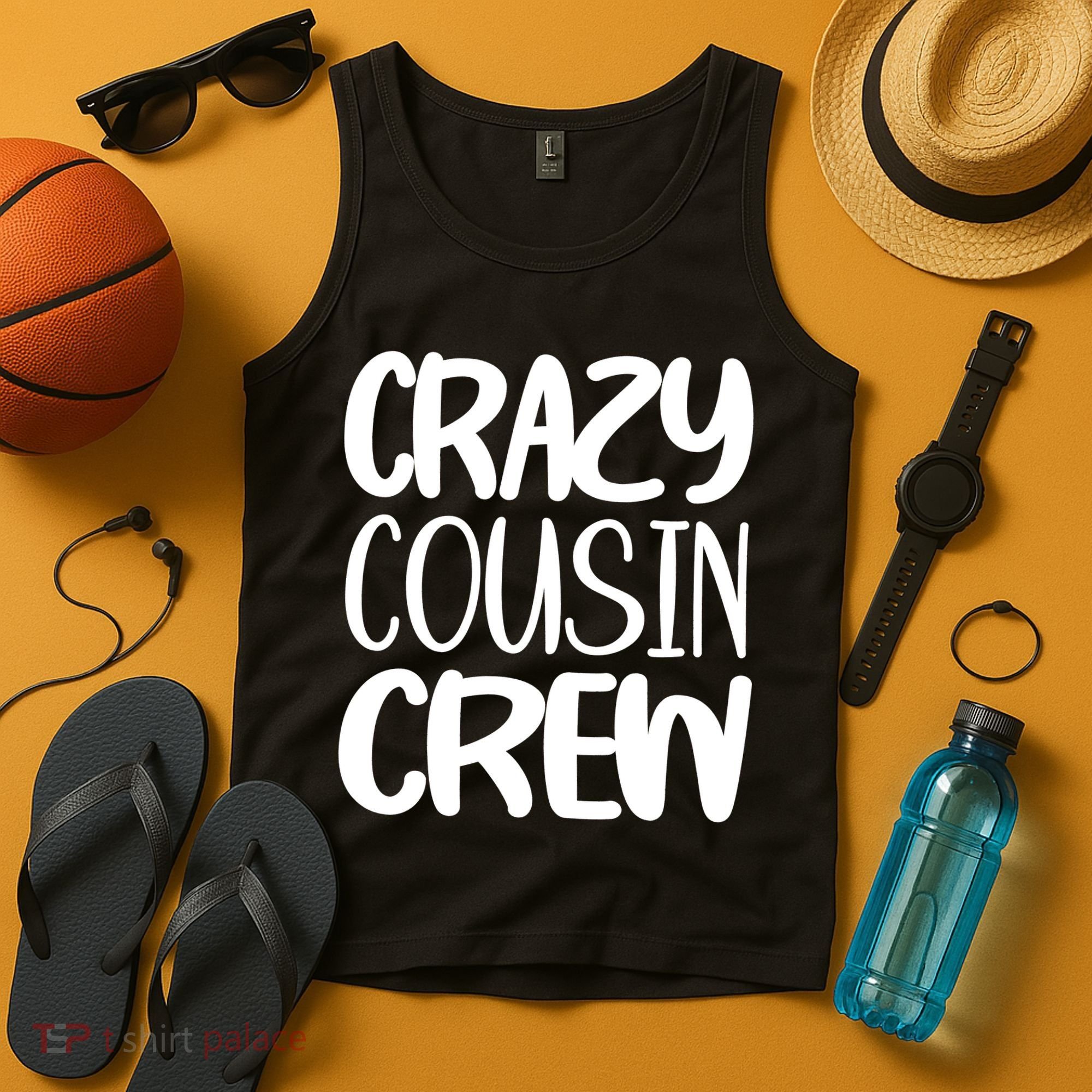 Crazy Cousin Crew Tank Top