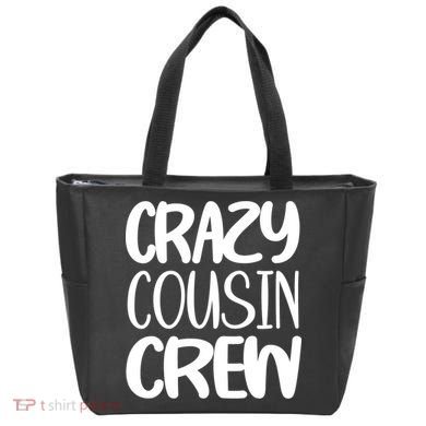 Crazy Cousin Crew Tote Bag
