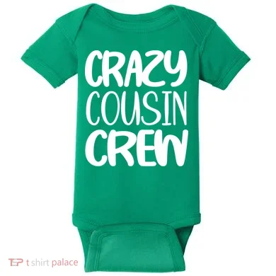 Crazy Cousin Crew Baby Bodysuit