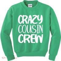 Crazy Cousin Crew Kids Sweatshirt thumb 0