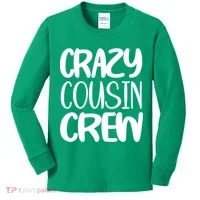 Crazy Cousin Crew Kids Long Sleeve Shirt thumb 0