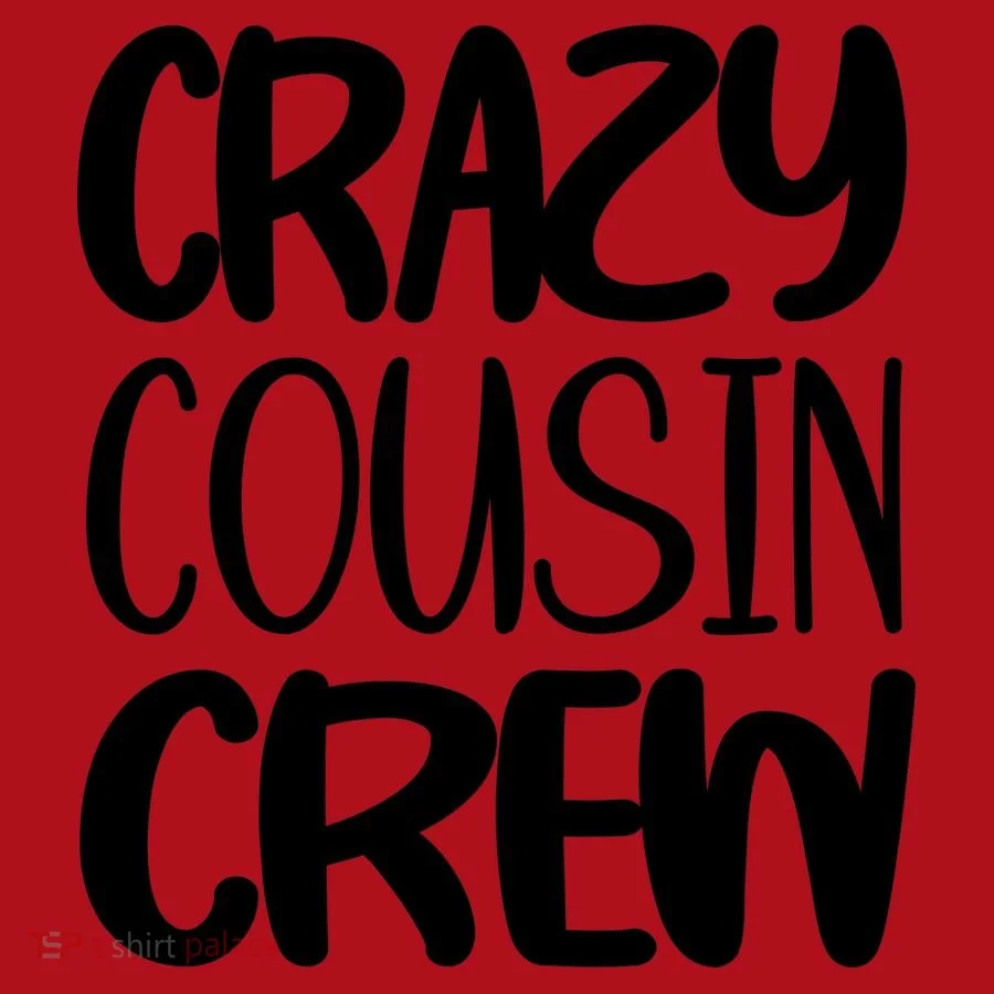 Crazy Cousin Crew Christmas Stocking